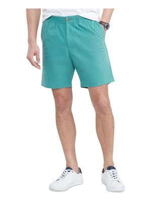

TOMMY HILFIGER Мужские классические эластичные шорты Theo Green с расширяющейся талией, Зеленый, 78J0649