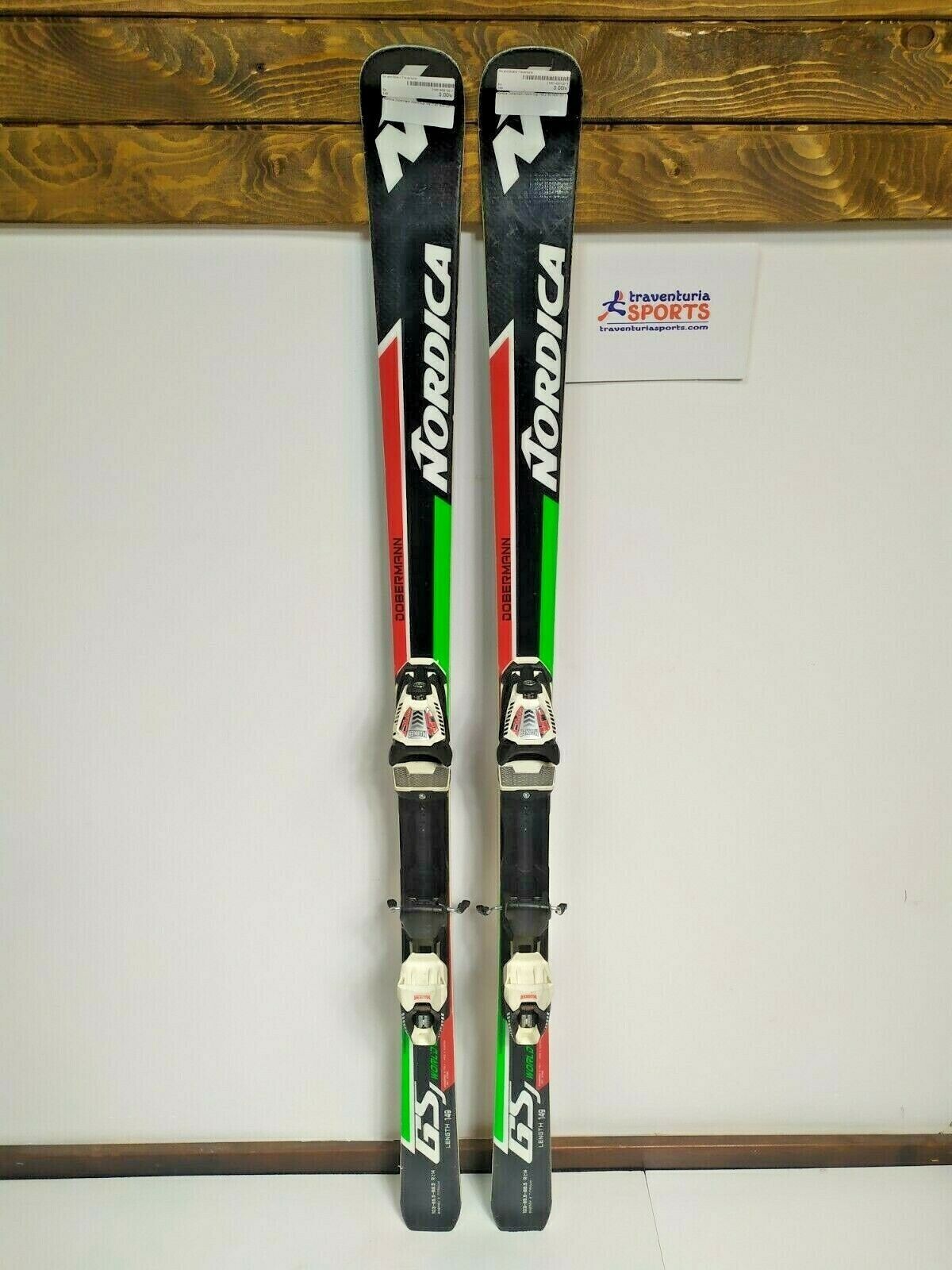 Nordica Dobermann GS J WC 149 cm Ski + Marker Race 10