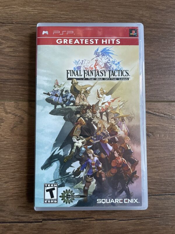 Final Fantasy Tactics: The War of the Lions (Sony PSP, 2007) Complete CIB Tested
