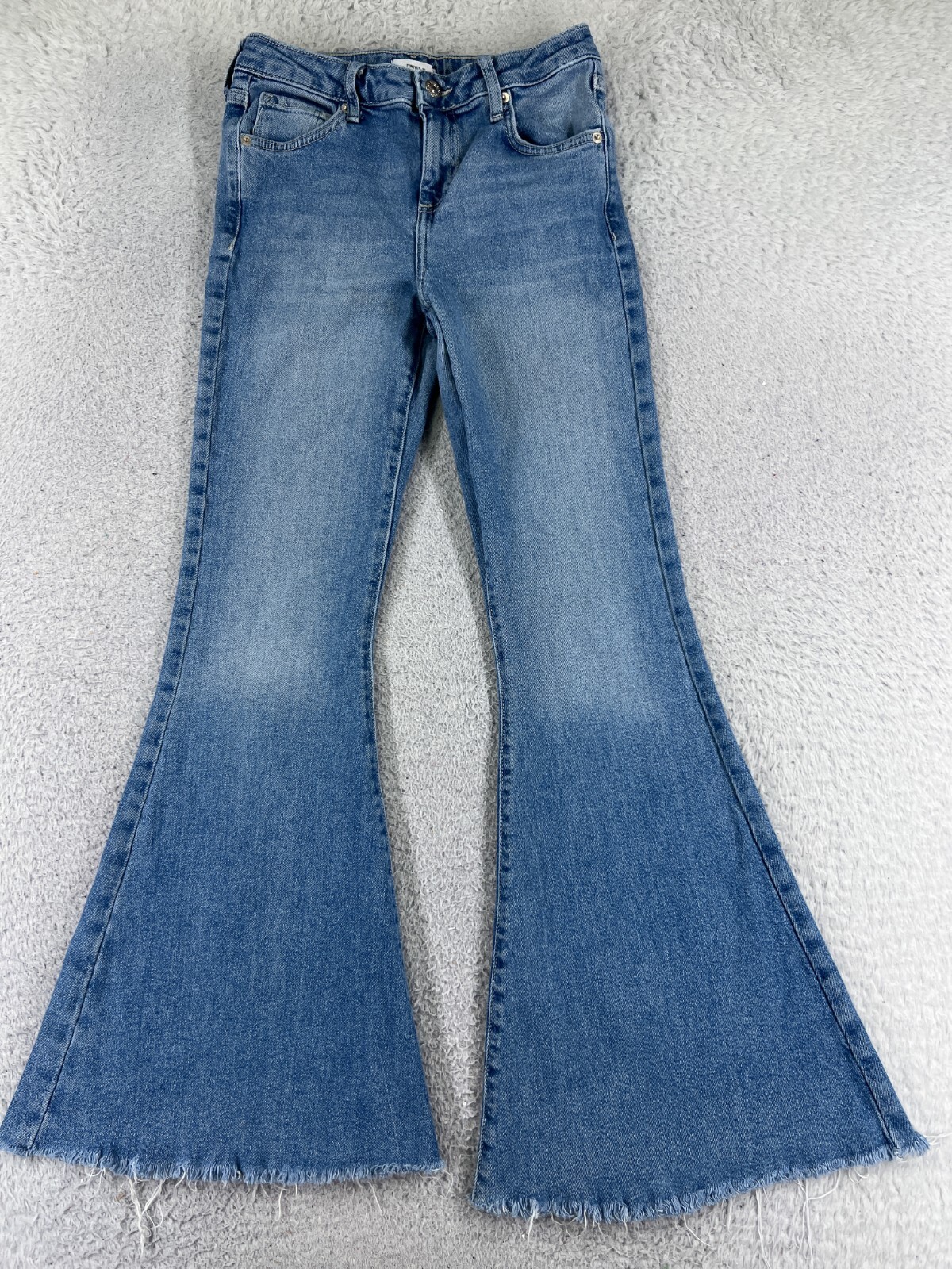 Forever 21 Pants Womens 26 Blue Denim Jeans Flared