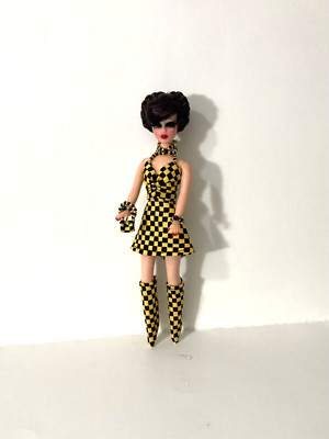 Custom Topper Dawn Doll ~Dk Brunette Braided Like Princess Leah Glori!~