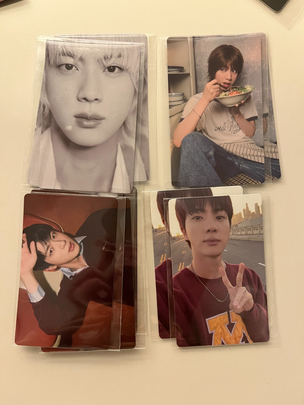 BTS JIN POP-UP : MONOCHROME in TOKYO Official Mini Photocard