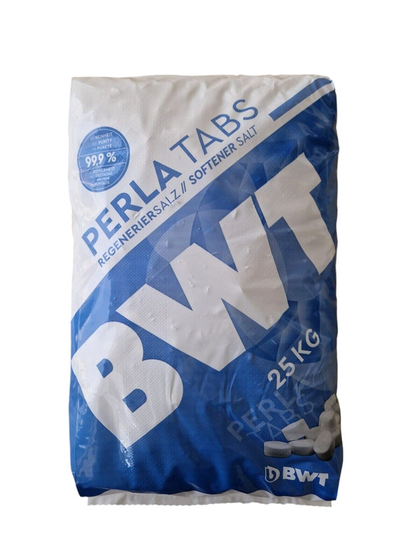 Bwt Regeneriersalz Perla Tabs 1 X 25 Kg 99,9% Salzreinheit Salztabletten
