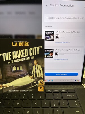 L.A. Noire The Naked City Vice Case The Badge Pursuit Challenge (PlayStation 3)