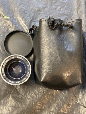 Macro Titanium Digital AF Video 0.45 Wide Lens Made In Japan With Bag