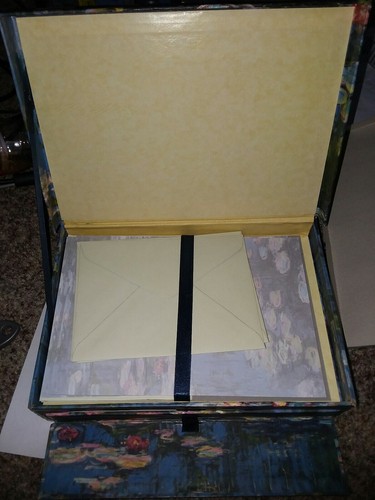 The Impressionist Writing stationary box Set Robert Frederick letter envelopes