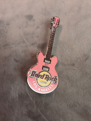 Hard Rock Cafe Classic Core Guitar Pin Los Angeles
