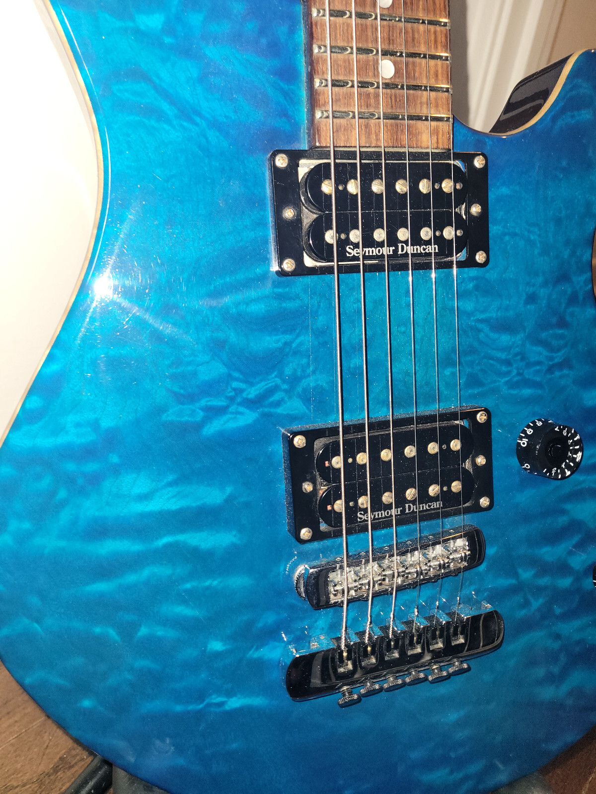 ギター Washburn USA Custom Shop P4 Washburn P4 Custom Shop w/ Duncans - Evolution Music