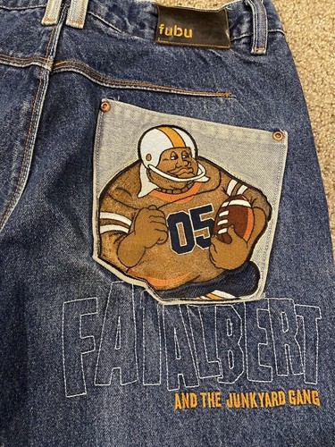 PLATINUM FUBU フブ　デニム　W38L34 PLATINUM FUBU