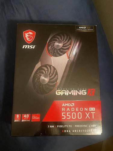 PCパーツ MSI Radeon RX 5500XT GAMING X 8G MSI Radeon RX 5500 XT GAMING X 8G