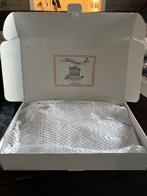 Authentic White Hermes Gift Box