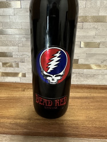 Unopened Vintage 1996 Grateful Dead UnWine 1st Edition Set of 4 Dead Red w/Tags
