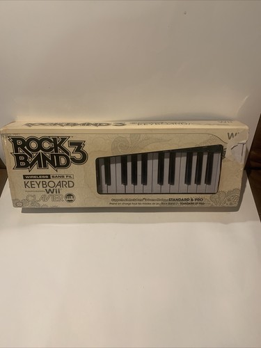 ROCK BAND 3 Wii / Wii U- Wireless Keyboard Controller - NEW IN BOX!!