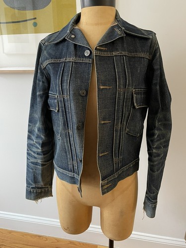 APC early 90s iconic denim jacket size 38 | eBay