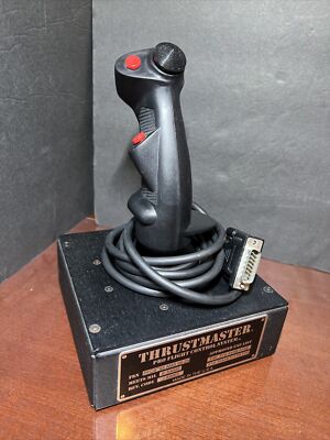 THRUSTMASTER  E-54000 Pro Flight Control System Joystick Flight Stick PC J-89665