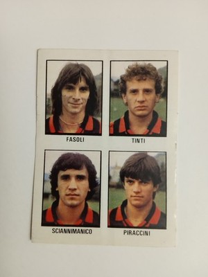 FIGURINE CALCIO FLASH '81 CON VELINA SCEGLI LE TUE FIGURINE DAL MENU'