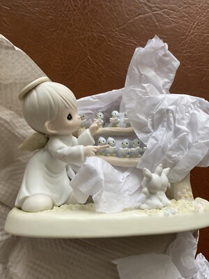 PRE-OWNED 1992 Precious Moments  15 Happy Years Together, What A Tweet!'' IOB