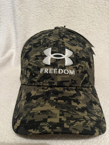 Under Armour Hat Mens Fitted UA Freedom Blitzing Embroidered
