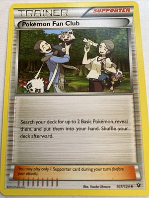 Pokemon Fan Club 107 124 Prices 0 99 41 73 Mavin