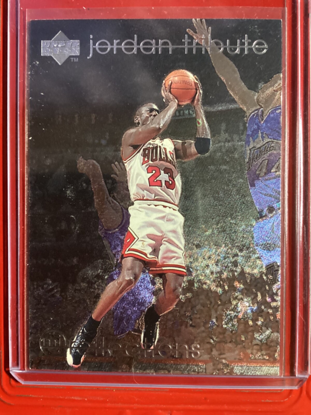 その他 Upper Deck Michael Jordan mj material MICHAEL JORDAN (Chicago Bulls) 2001-02 UPPER DECK MJ'S BACK