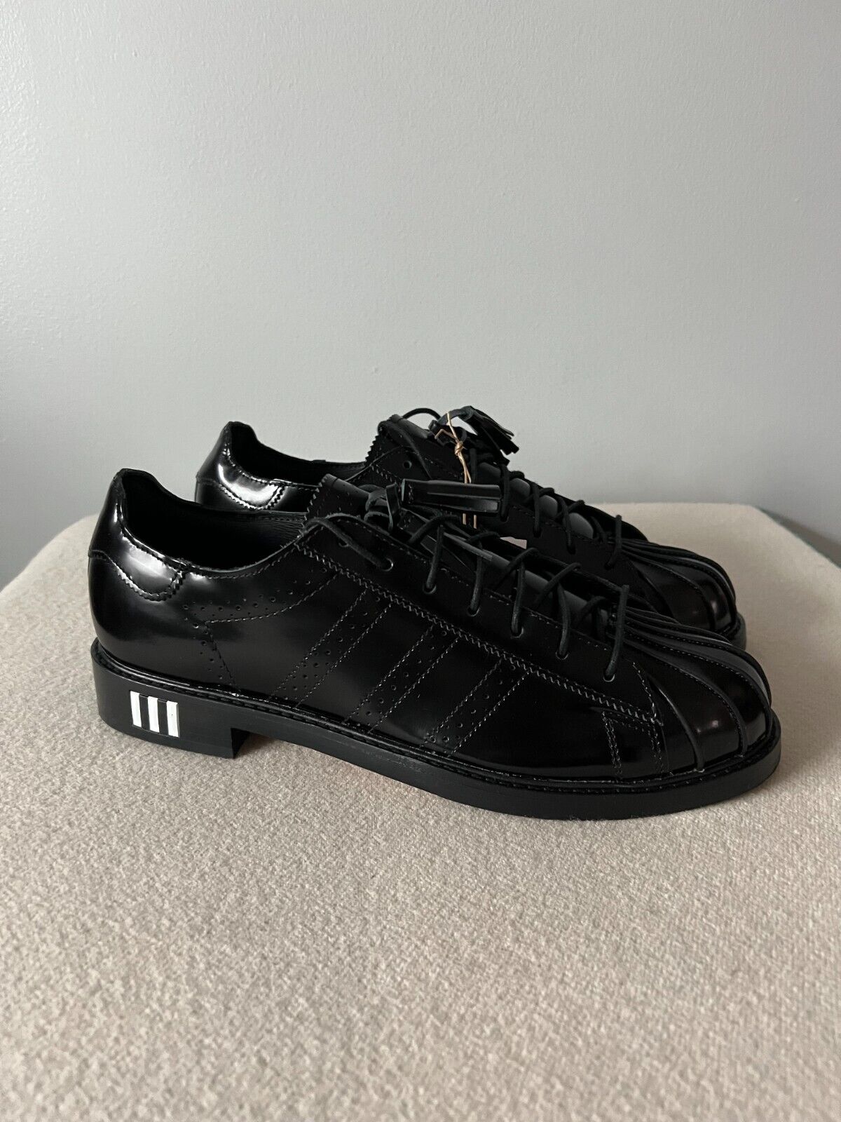 Adidas x Clot Superstar Dress Shoes - Size 11.5 - Black Adidas x Clot Superstar Dress Shoes - Size 11.5 - Black