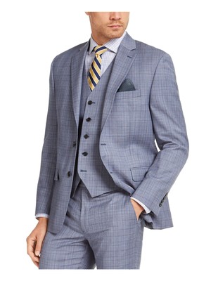 

LAUREN RALPH LAUREN Синяя однобортная куртка-пиджак, Синий, LTTM12AM0058