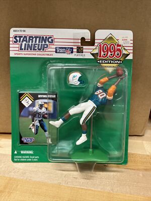 #80 Irving Fryar Miami Dolphins 1995 Starting Lineup Football Figure Box 171