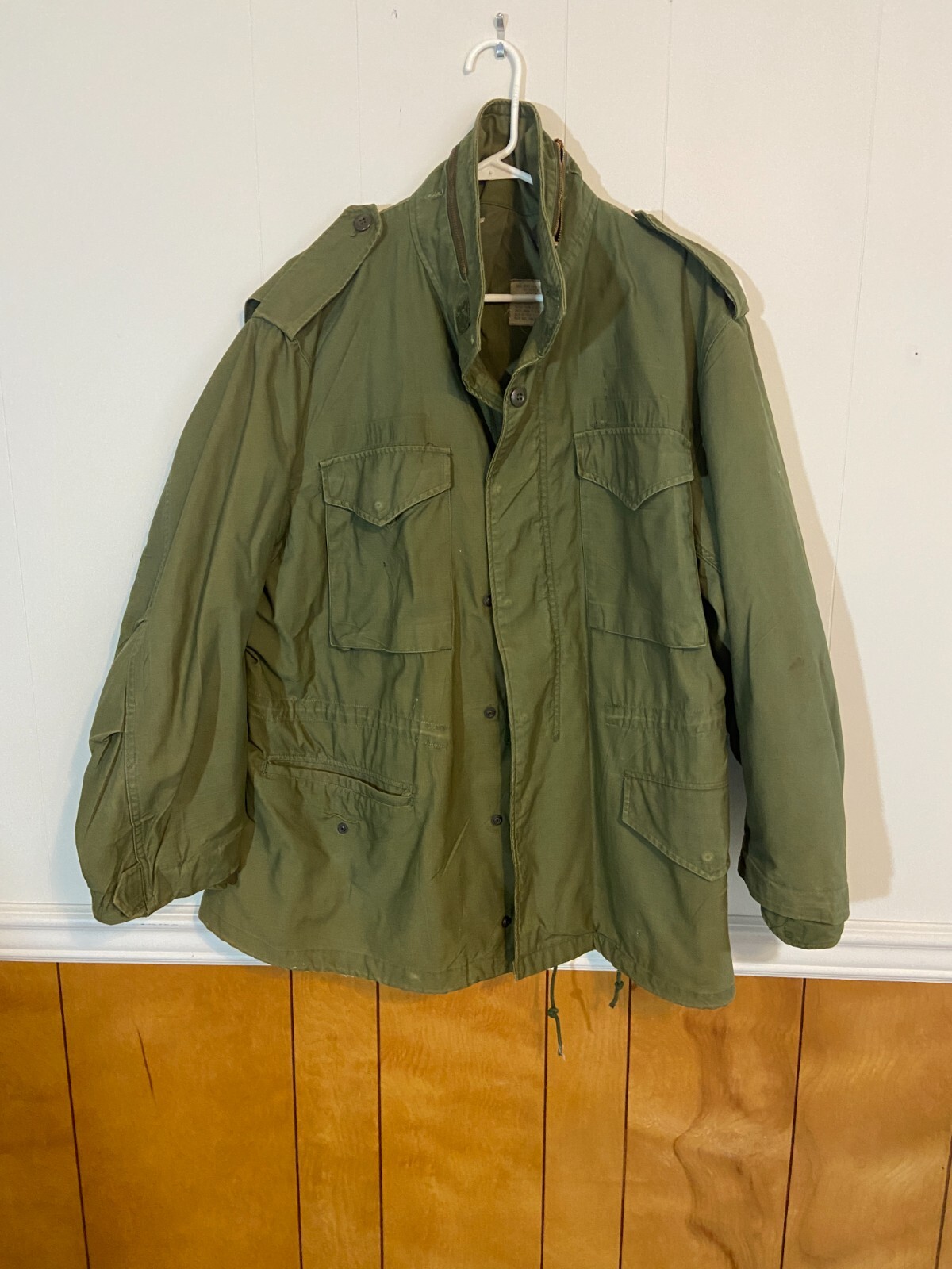 ジャケット・アウター AIR WEATHER | FIELD COAT US Military Cold Weather Field Coat Men's Lg Lined 8415-782