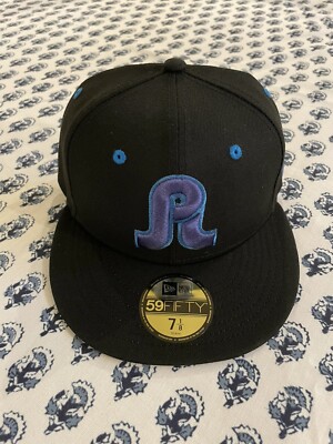 Pretty Lights X Jiberish New Era 5950 Fitted Black Rainstorm 7 1/8 SAME DAY SHIP
