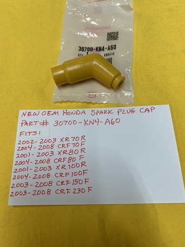 OEM HONDA SPARK PLUG CAP (30700-KN4-A60) XR70 XR80 XR100
