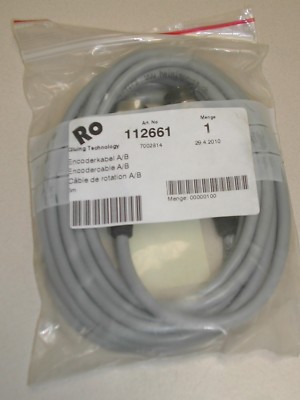 Robatech Encoder Cable A/B 112661 3Meter New In Bag I7