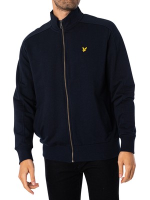 

Мужская спортивная куртка с логотипом Lyle - Scott, синяя, Синий, ML1690V-Z271