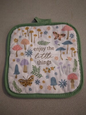 Pot Holder Hot Pad Enjoy the little things 273302