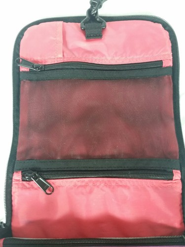 Dakine Toiletries Travel Bag 3 Zippered Compartments 1 Removable Multi Colored