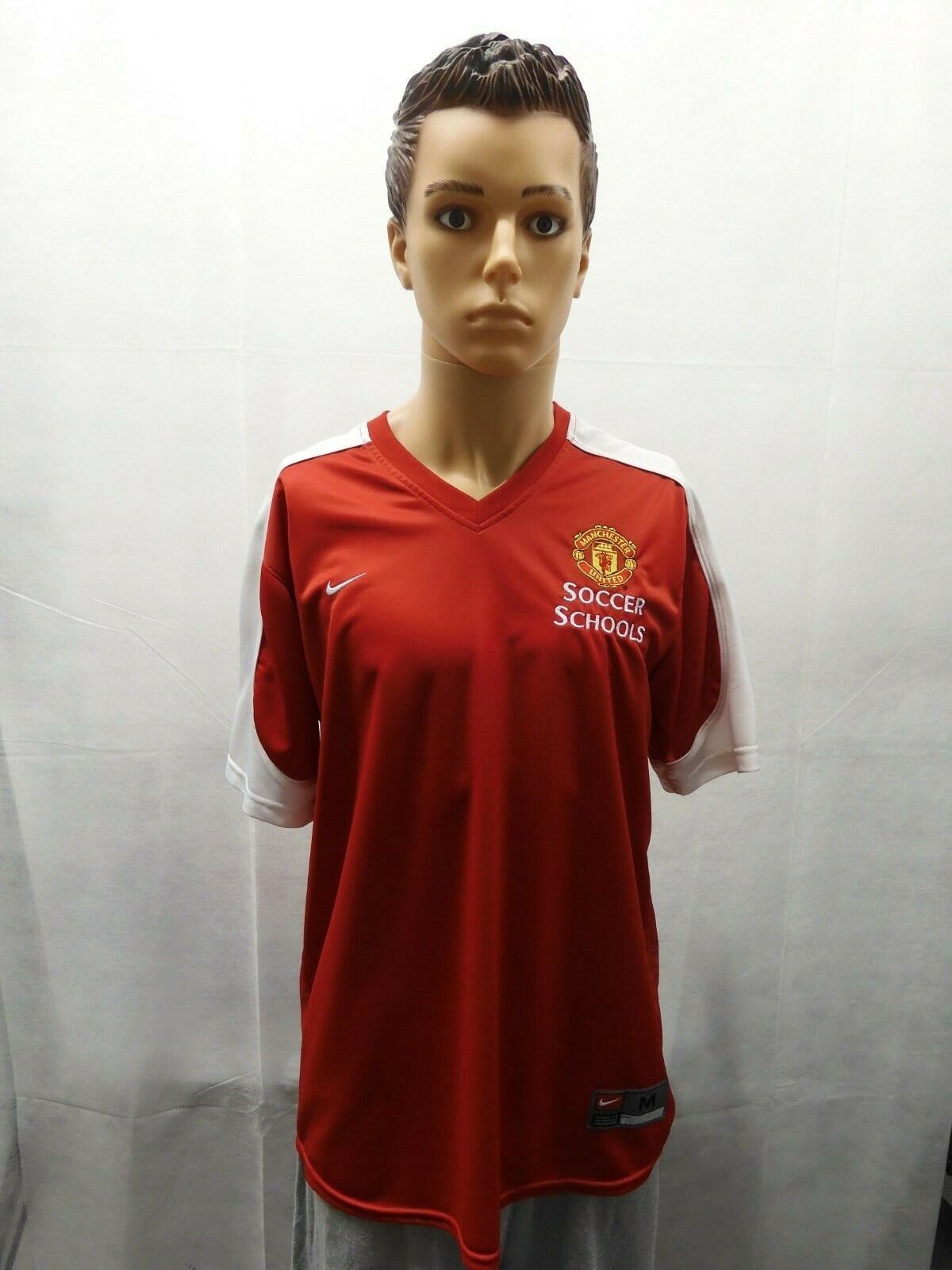 Nike Manchester United Soccer Schools Jersey M | eBay Nike Manchester United Soccer Schools Jersey M | eBay