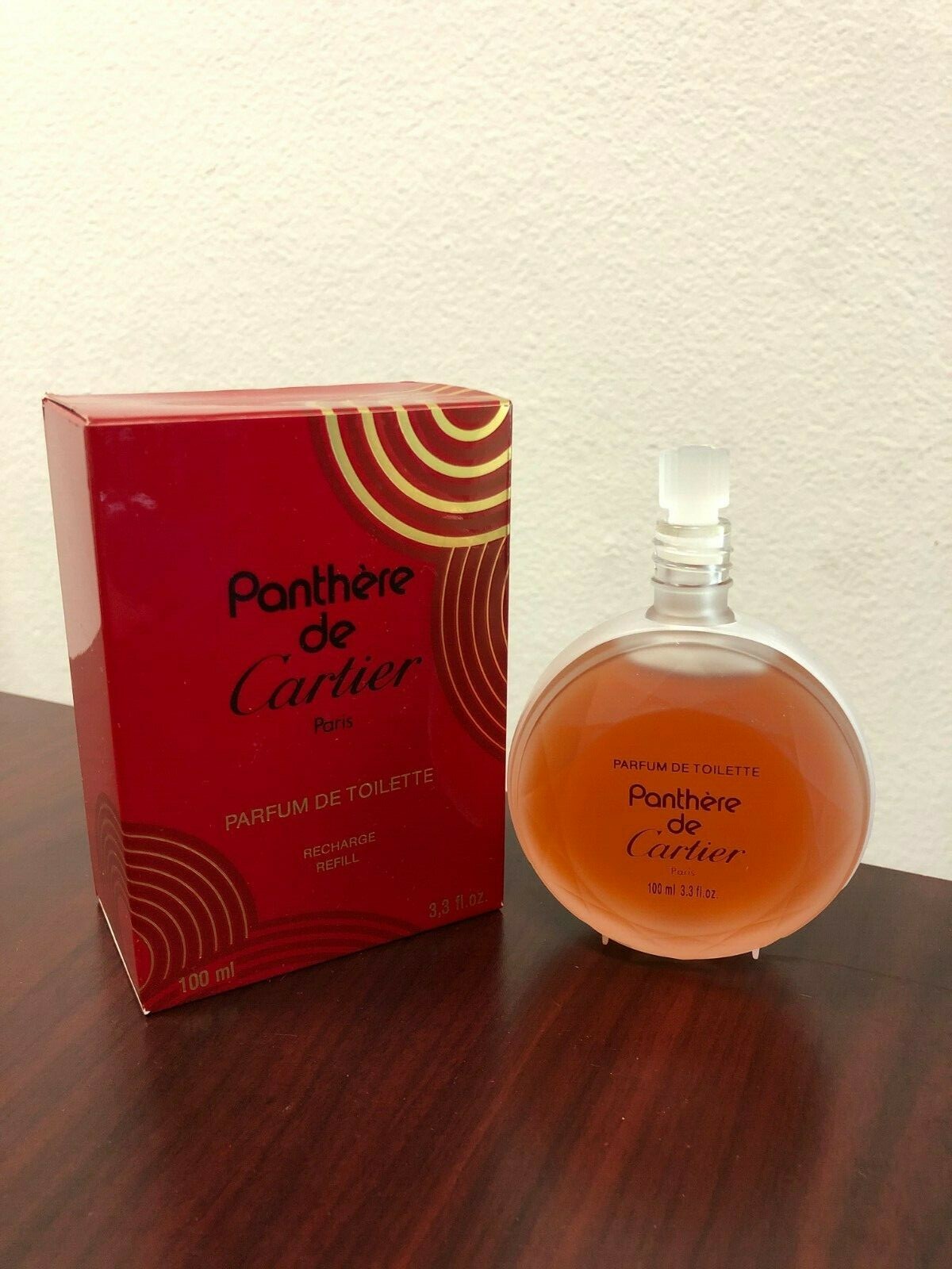 PANTHERE DE CARTIER 3.3 oz / 100 ml Parfum De Toilette Splash