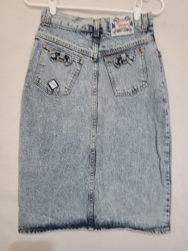 【WONDER WONDER】Arkley Y2K Retro Washing Denim Midi Skirt Arkley Y2K Retro Washing Denim Midi Skirt - WONDER WONDER