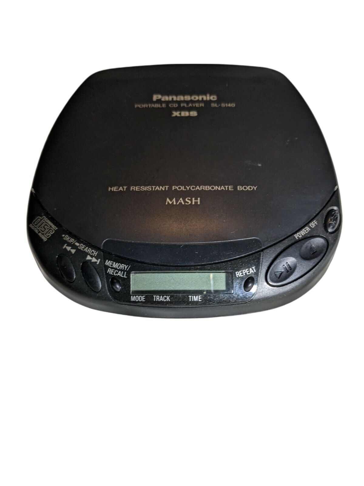 Vintage 1996 Panasonic SL-S140 XBS Portable CD Player XBS Vintage 1996 Panasonic SL-S140 XBS Portable CD Player XBS