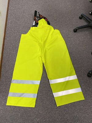 Grundens Petrus HD Bib Trousers 16 Yellow HV  4XL