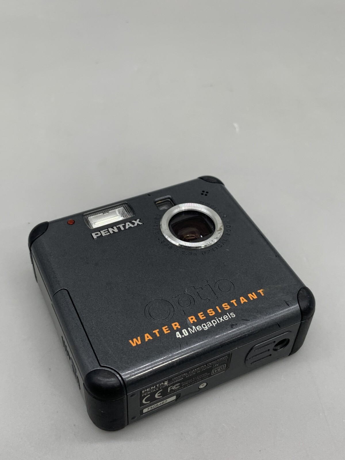 PENTAX - ★良品★ PENTAX ペンタックス（PENTAX）Optio 43WR Pentax Optio 43WR Digital Camera 4.0 Megapixels No Battery