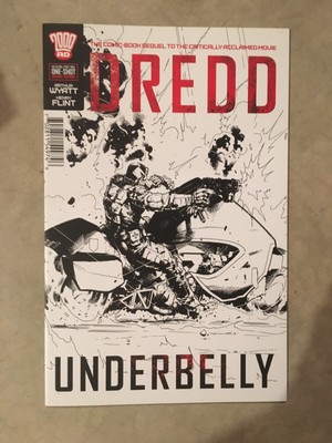 JUDGE DREDD Underbelly movie one-shot & Dredd  Uprise