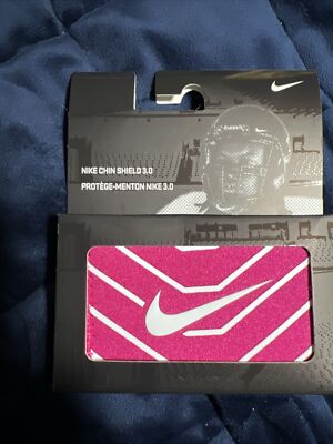 Nike Unisex Football Chin Shield 3.0 Color Vivid Pink/White Size OSFM 