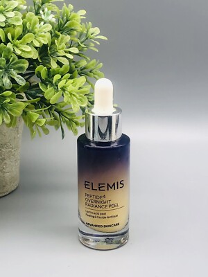 Elemis Peptide4 Overnight Radiance Peel Lactic Acid Peel 1.0 oz New Without Box