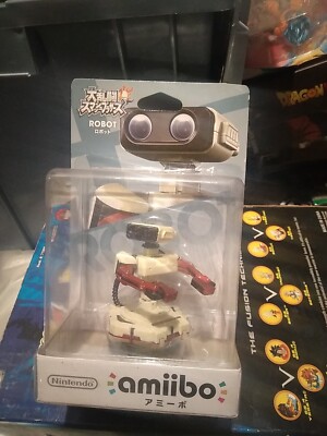 ROBOT R.O.B. FAMICOM Super Smash Bros. Nintendo Amiibo Wii U Switch 3DS READ