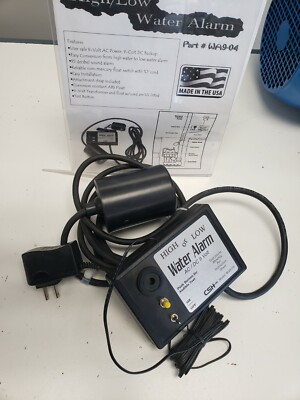 WA9-04 High or Low water simple tech. Alarm by CSH- New