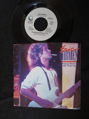 ERIC CARMEN   I Wanna Hear It From Your Lip PROMO Picture Sleeve 