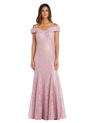 R&M RICHARDS PETITE Женское розовое платье с подкладкой на груди и вставками Godet Petites 8P