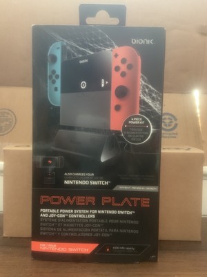 Bionik Power Plate Portable Power Battery Charger System for Nintendo Switch