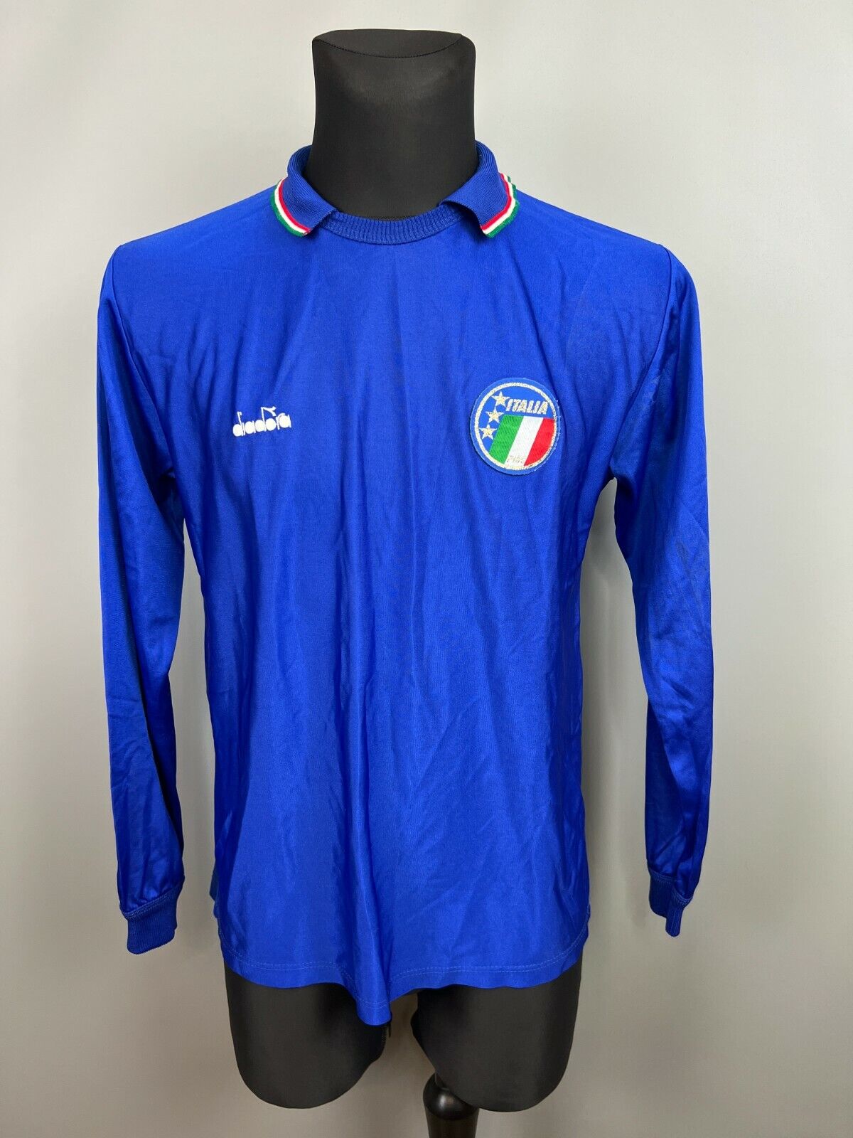 ITALY 1986 1989 HOME SHIRT FOOTBALL SOCCER JERSEY DIADORA ITALY 1986 1989 HOME SHIRT FOOTBALL SOCCER JERSEY DIADORA