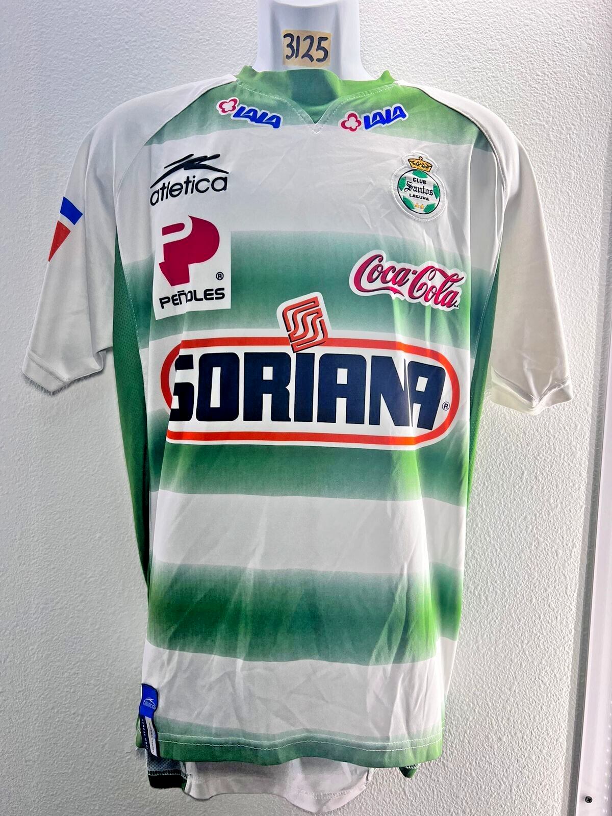 Santos Laguna サッカーウェア atletica G-L ATLETICA Santos Laguna Away 10/11